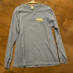 Blue long sleeve shirt